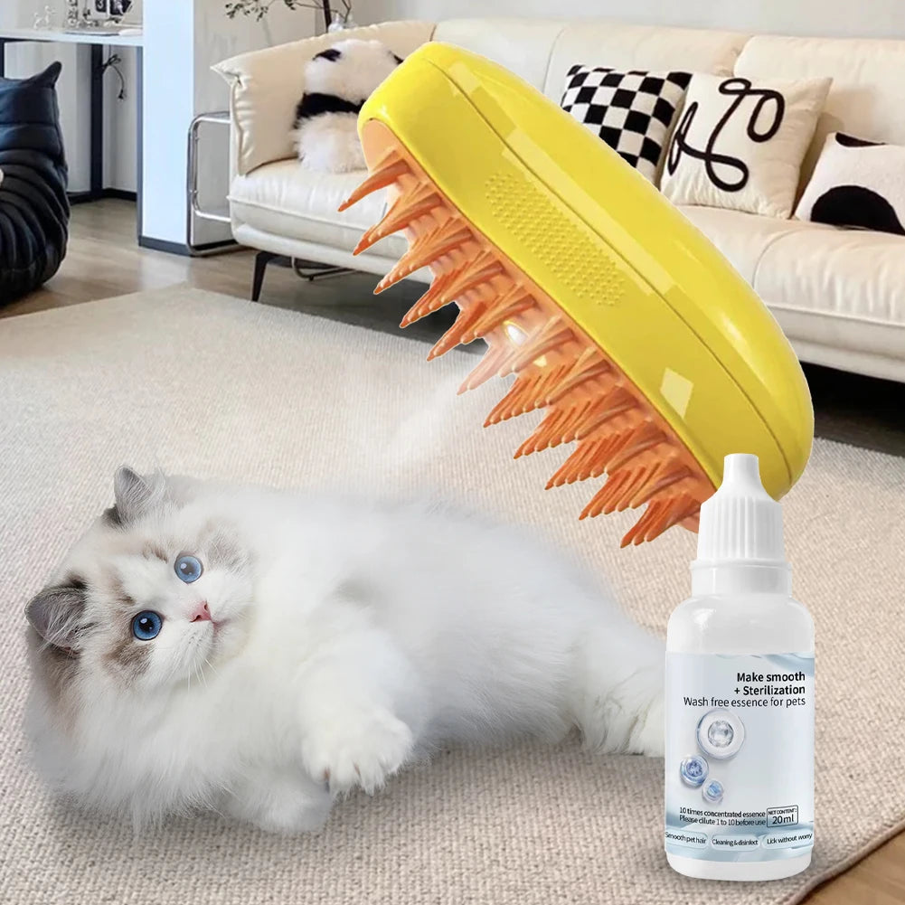 Pet No-Rinse Essence for Cats & Dogs – Deodorizing, Itch Relief & Moisturizing Grooming Spray Pet No-Rinse Essence for Cats & Dogs – Deodorizing, Itch Relief & Moisturizing Grooming Spray