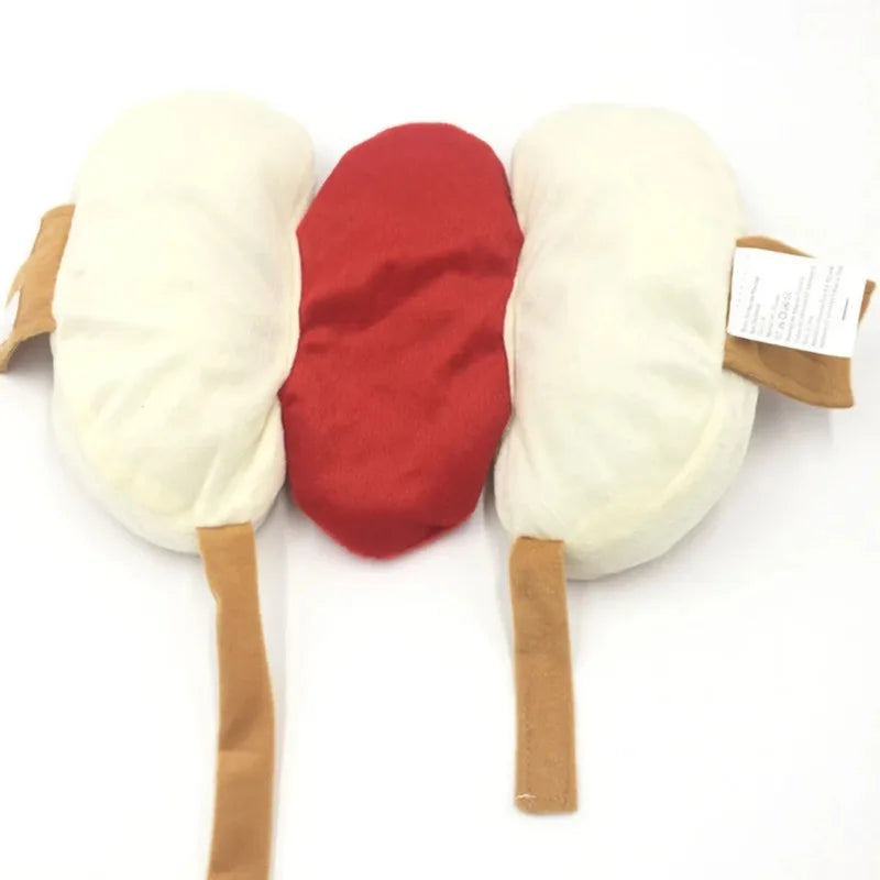 Funny Hot Dog Halloween Costume for Dogs & Cats, Adjustable Pet Party Outfit Funny Hot Dog Halloween Costume for Dogs & Cats, Adjustable Pet Party Outfit