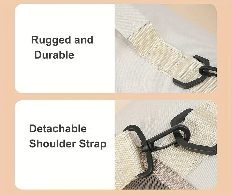 Portable Foldable Pet Carrier Bag for Small Dogs & Cats, Breathable Shoulder Travel Bag Portable Foldable Pet Carrier Bag for Small Dogs & Cats, Breathable Shoulder Travel Bag