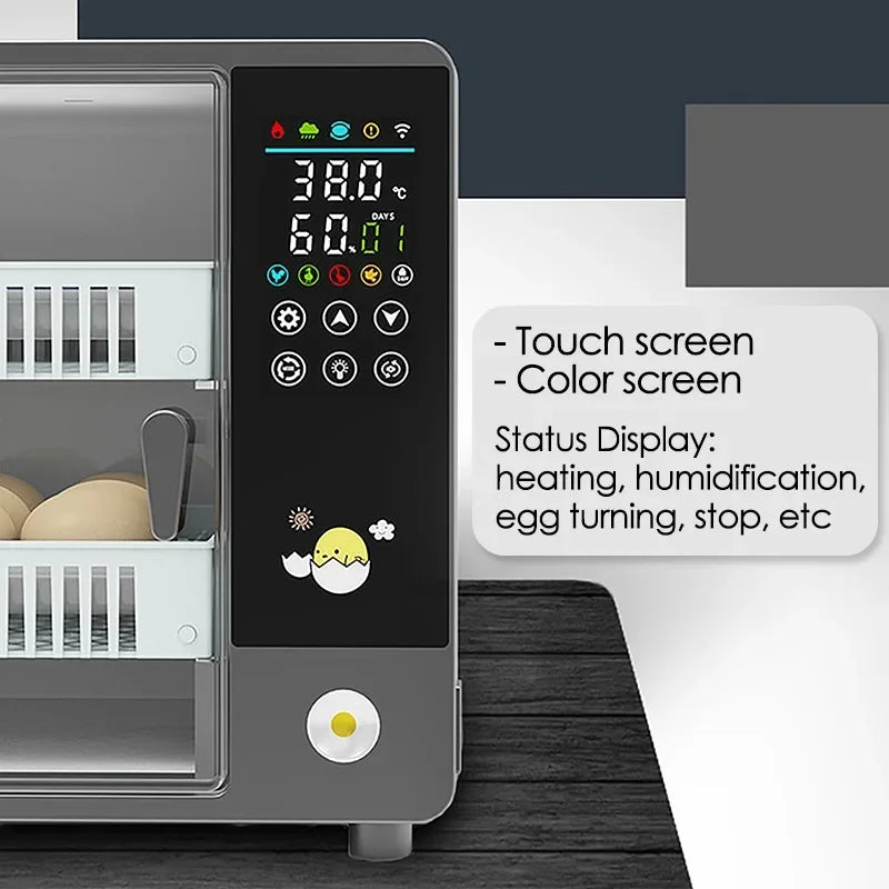 24 Egg Automatic Incubator with Digital Temperature Control for Poultry and Birds 24 Egg Automatic Incubator with Digital Temperature Control for Poultry and Birds