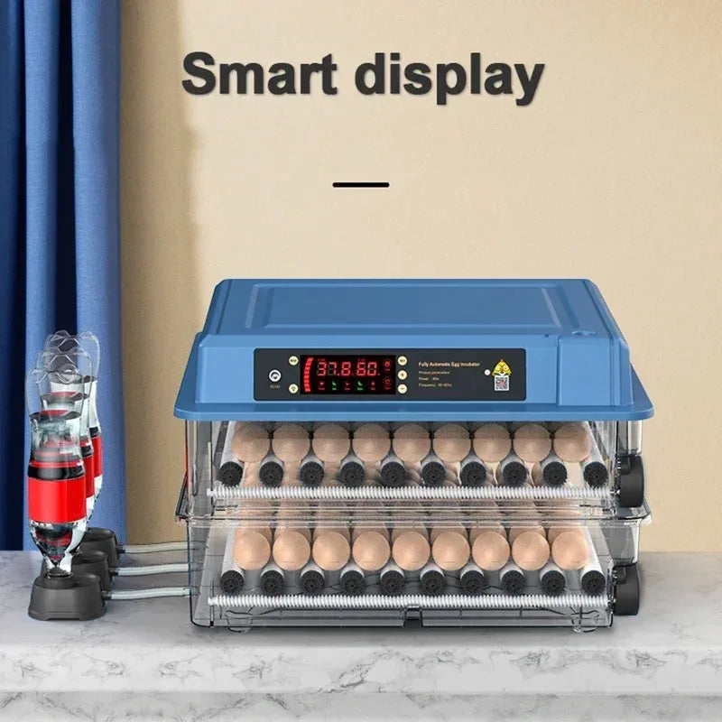 12/15/24 Egg Automatic Poultry Incubator with Waterbed & Temperature Control 12/15/24 Egg Automatic Poultry Incubator with Waterbed & Temperature Control