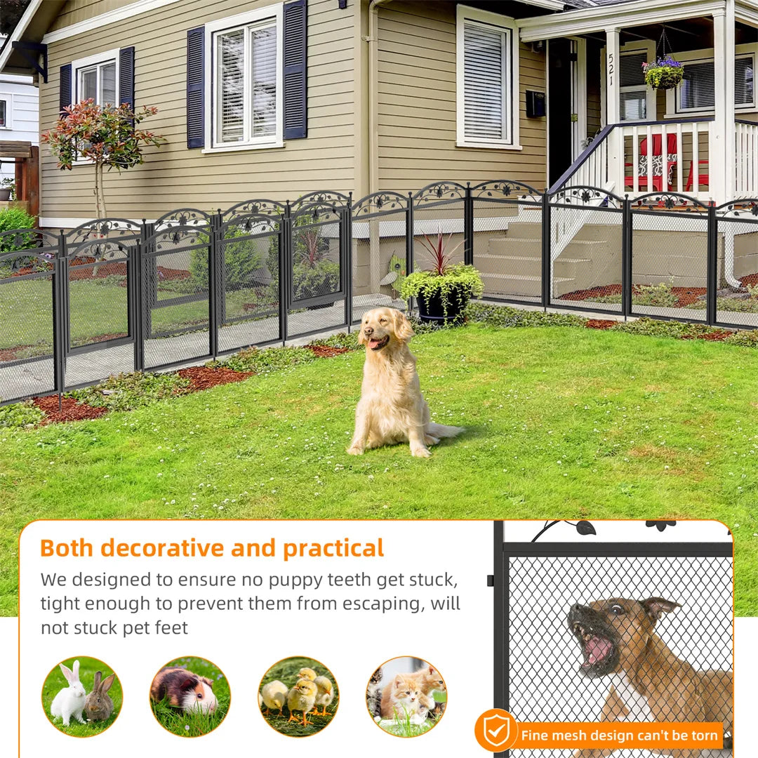 8-Panel Heavy Duty Dog Playpen – Indoor/Outdoor Metal Puppy Fence with Waterproof Whelping Pad 8-Panel Heavy Duty Dog Playpen – Indoor/Outdoor Metal Puppy Fence with Waterproof Whelping Pad