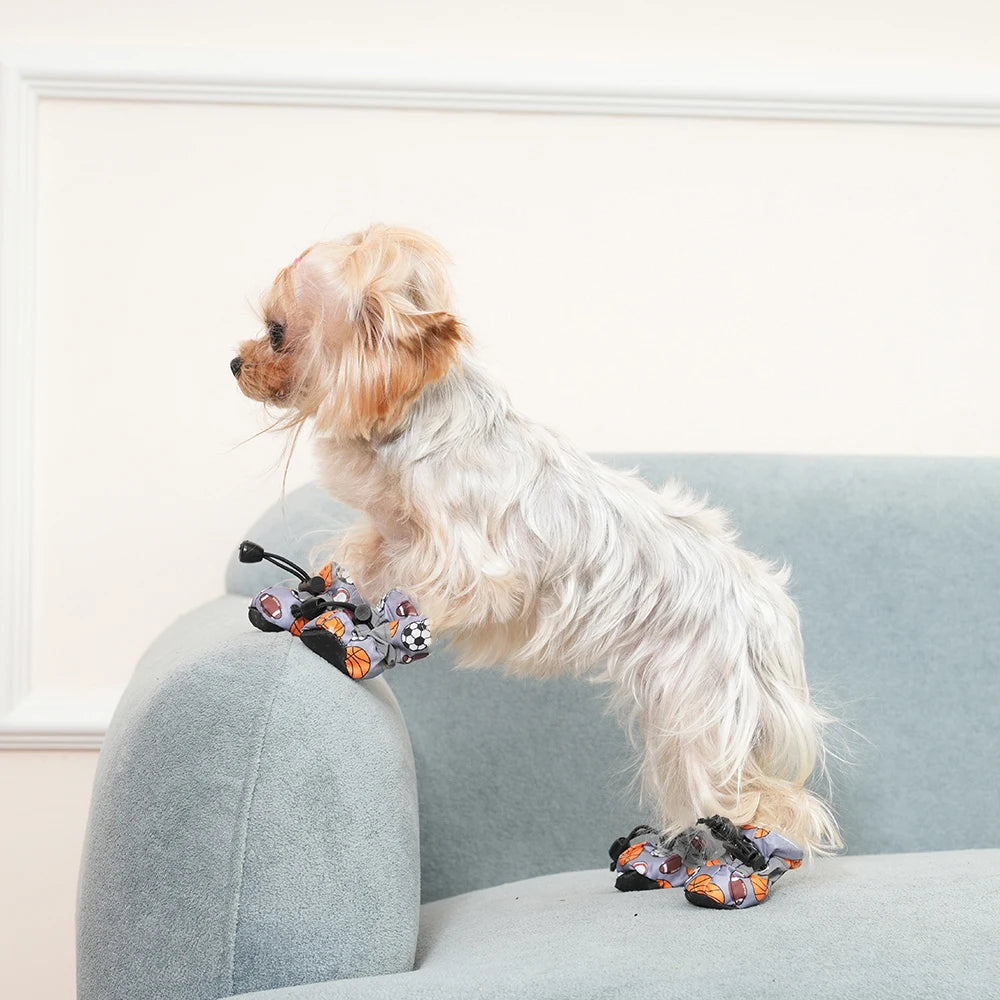 Anti-Slip Pet Dog Shoes Adjustable Paw Boots for Small & Large Dogs, Cats, Puppies Anti-Slip Pet Dog Shoes Adjustable Paw Boots for Small & Large Dogs, Cats, Puppies