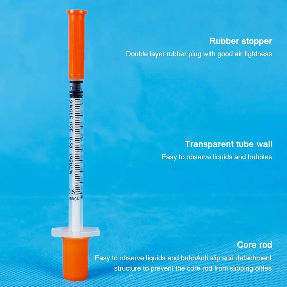 10pcs 1ml Disposable Veterinary Syringes with Needles, Sterile Insulin Syringes for Pets & Farm Animals 10pcs 1ml Disposable Veterinary Syringes with Needles, Sterile Insulin Syringes for Pets & Farm Animals