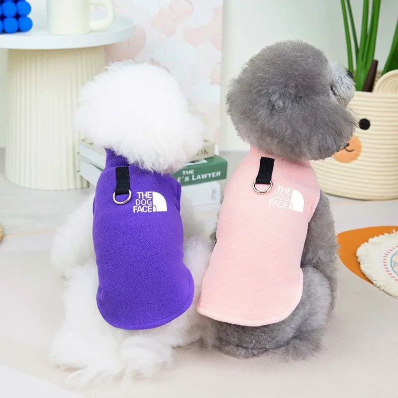 Autumn Winter Fleece Dog Coat, Warm Sweater Vest for Small Dogs & Puppies Autumn Winter Fleece Dog Coat, Warm Sweater Vest for Small Dogs & Puppies