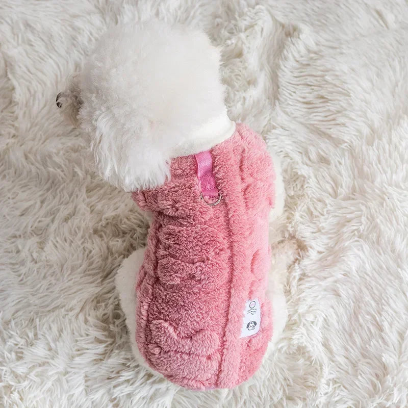 Soft Fleece Winter Dog Sweater – Warm Pullover for Small Dogs, Puppies & Cats Soft Fleece Winter Dog Sweater – Warm Pullover for Small Dogs, Puppies & Cats