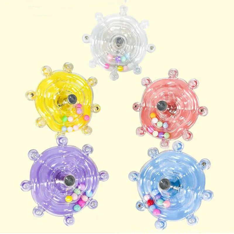 Interactive Rotating Parrot Treat Dispenser Toy — Bird Cage Mental Stimulation Toy Interactive Rotating Parrot Treat Dispenser Toy — Bird Cage Mental Stimulation Toy