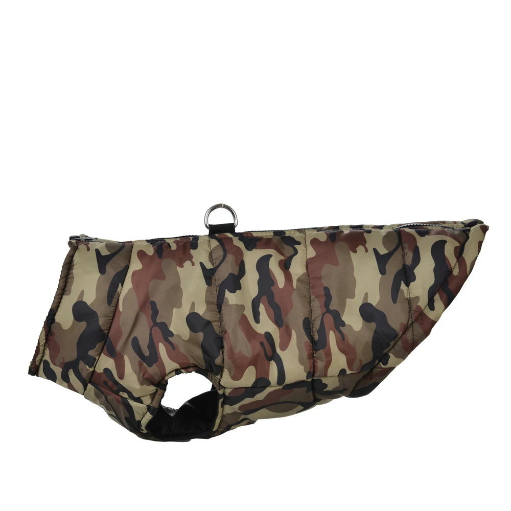 Waterproof Winter Dog Coat, Camouflage Warm Jacket for Large Dogs & Puppies Waterproof Winter Dog Coat, Camouflage Warm Jacket for Large Dogs & Puppies