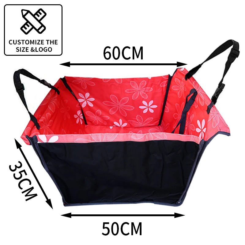 CAWAYI KENNEL Pet Car Seat Cover & Carrier Hammock for Dogs and Cats, Rear Seat Protector Mat CAWAYI KENNEL Pet Car Seat Cover & Carrier Hammock for Dogs and Cats, Rear Seat Protector Mat