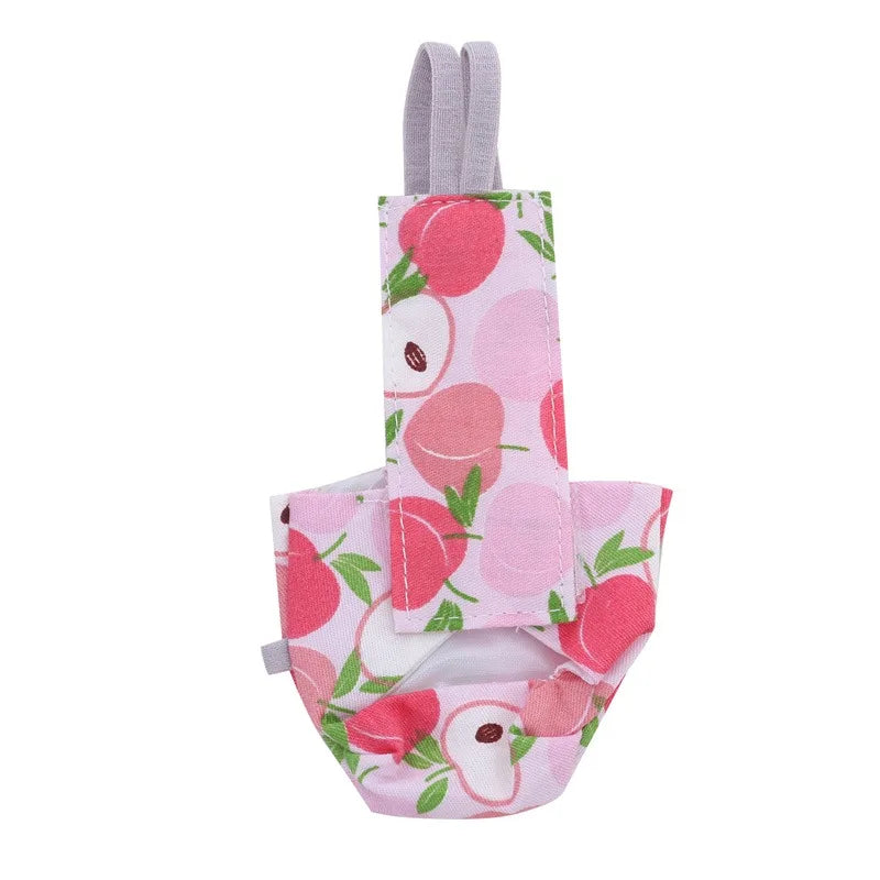 Colorful Parrot Diaper with Bowtie — Washable Flight Suit for Small to Large Pet Birds Colorful Parrot Diaper with Bowtie — Washable Flight Suit for Small to Large Pet Birds