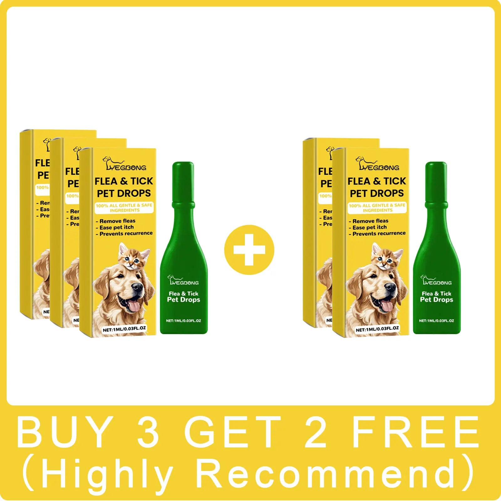 Cat Anti-Flea Drops – Flea, Lice & Tick Treatment for Skin Itching Relief and Insect Repellent Cat Anti-Flea Drops – Flea, Lice & Tick Treatment for Skin Itching Relief and Insect Repellent