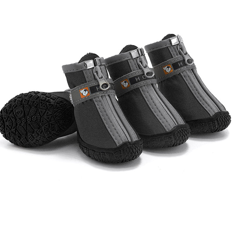 Warm Dog Shoes with Non-Slip Soles – Plush, Breathable, Protective Paw Booties Warm Dog Shoes with Non-Slip Soles – Plush, Breathable, Protective Paw Booties