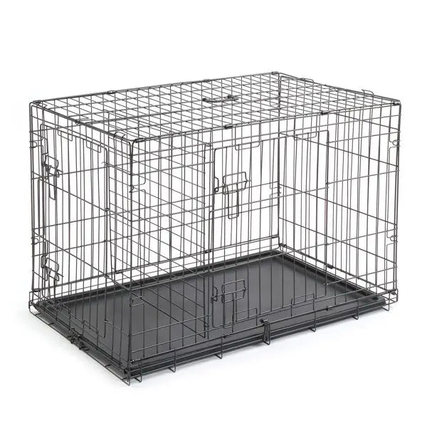 36” Folding Steel Pet Crate – Wire Kennel Playpen for Dogs, Cats & Small Animals 36” Folding Steel Pet Crate – Wire Kennel Playpen for Dogs, Cats & Small Animals