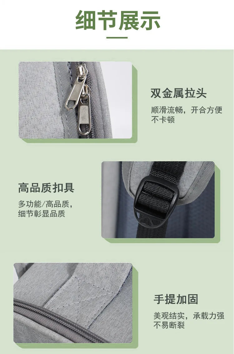 Foldable Double-Shoulder Bird Carriers