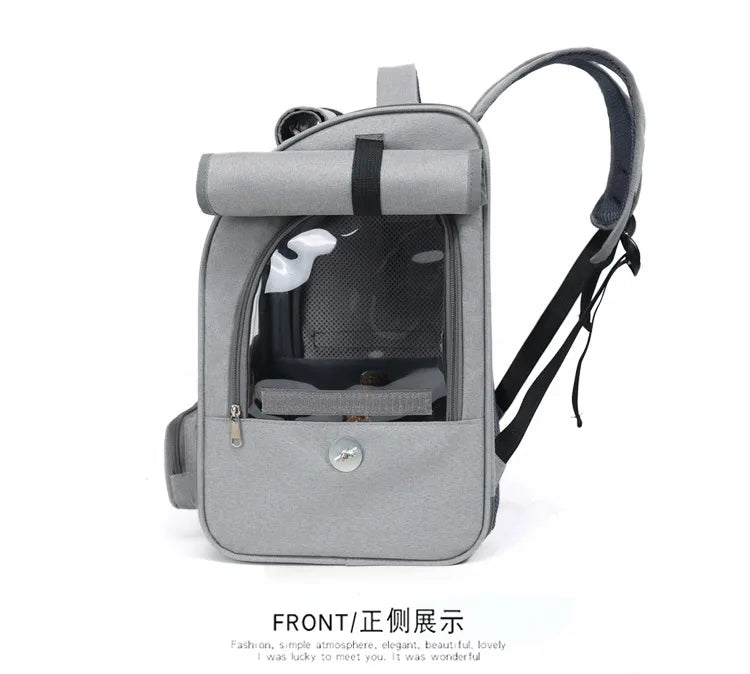 Foldable Double-Shoulder Bird Carriers