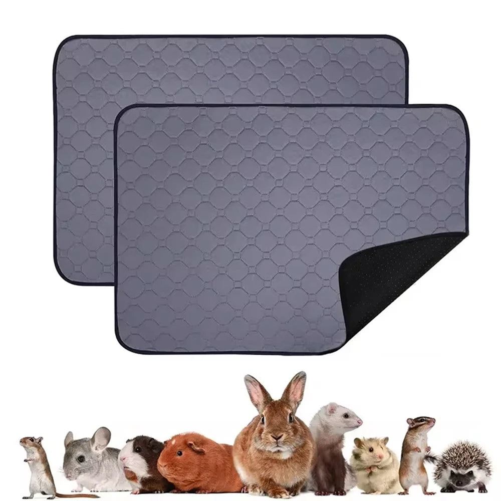 Washable Non-Slip Cage Lining & Urinary Pad for Guinea Pigs and Small Pets