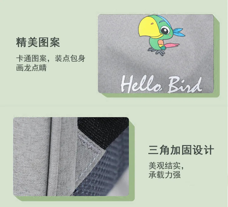 Foldable Double-Shoulder Bird Carriers