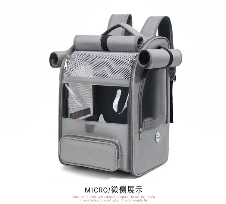 Foldable Double-Shoulder Bird Carriers