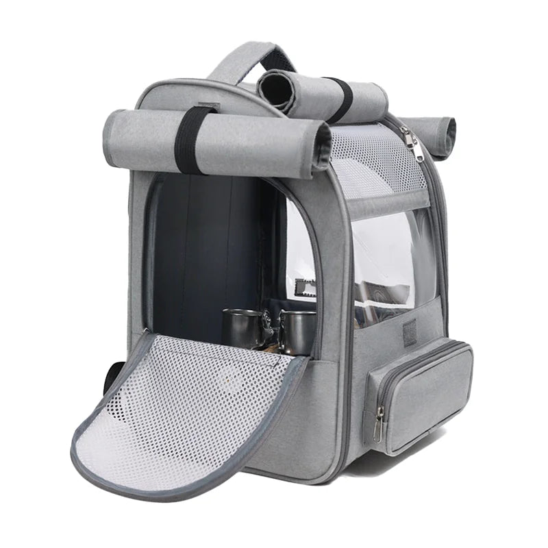 Foldable Double-Shoulder Bird Carriers