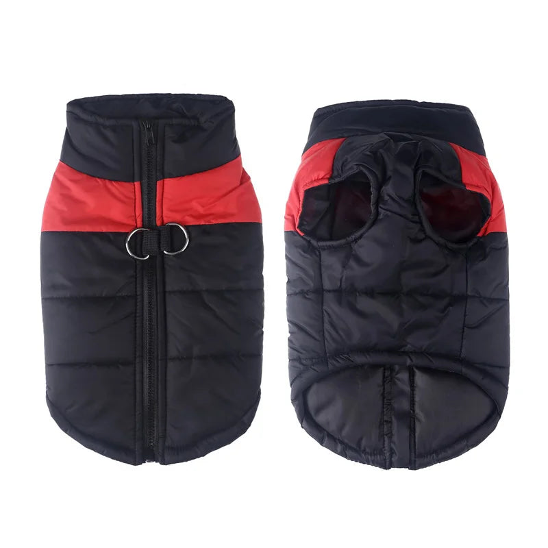 Winter Dog Coat, Waterproof Warm Pet Jacket Vest for Small to Large Dogs