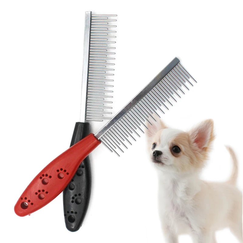 Stainless Steel Pet Grooming Comb for Dogs & Cats