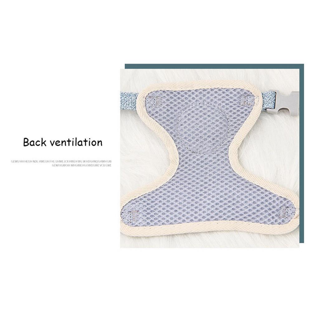 Small Pet Vest Harness & Leash Set for Dogs, Cats & Bunnies