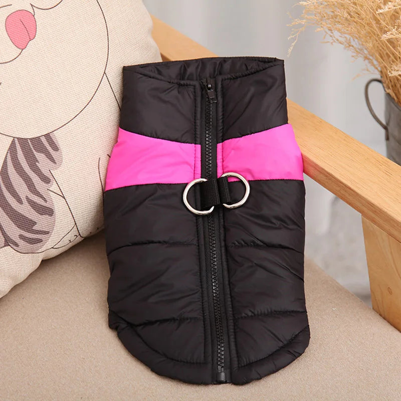 Winter Dog Coat, Waterproof Warm Pet Jacket Vest for Small to Large Dogs