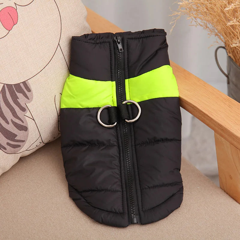 Winter Dog Coat, Waterproof Warm Pet Jacket Vest for Small to Large Dogs