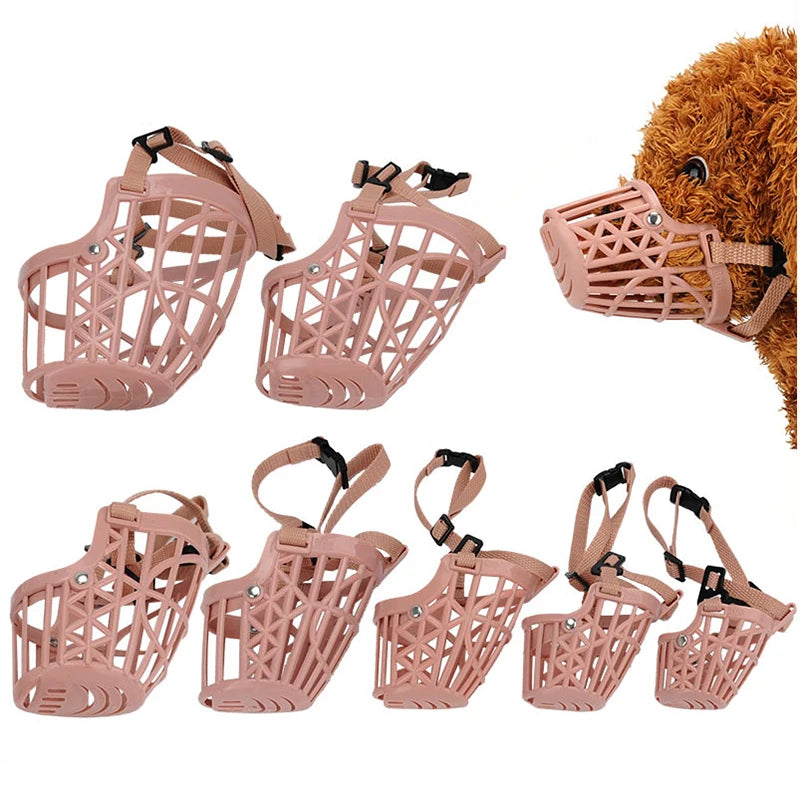 Adjustable Breathable Dog Muzzle for Small, Medium & Large Dogs
