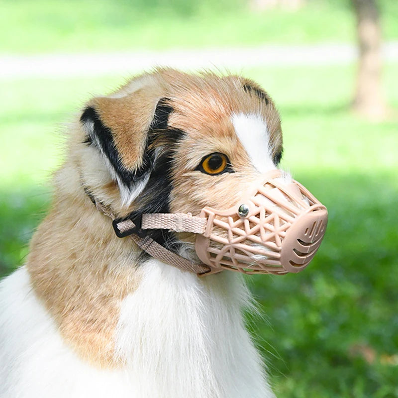 Adjustable Breathable Dog Muzzle for Small, Medium & Large Dogs