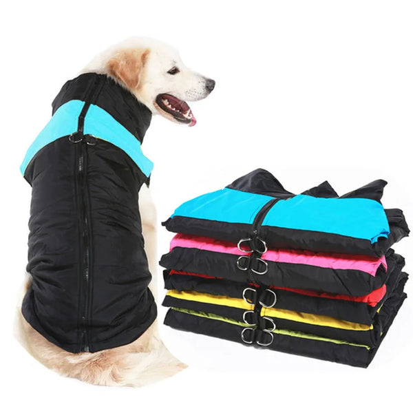 Winter Dog Coat, Waterproof Warm Pet Jacket Vest for Small to Large Dogs