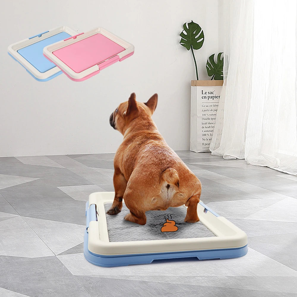 Portable Indoor Dog & Cat Training Toilet Tray