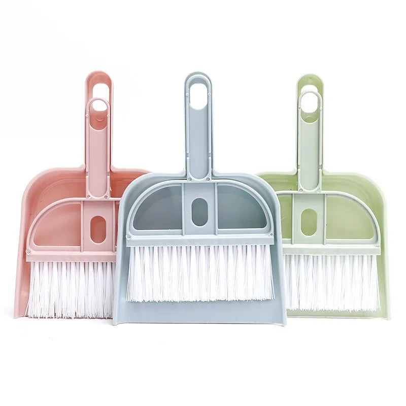Small Pet Dustpan & Broom Set for Cage Cleaning