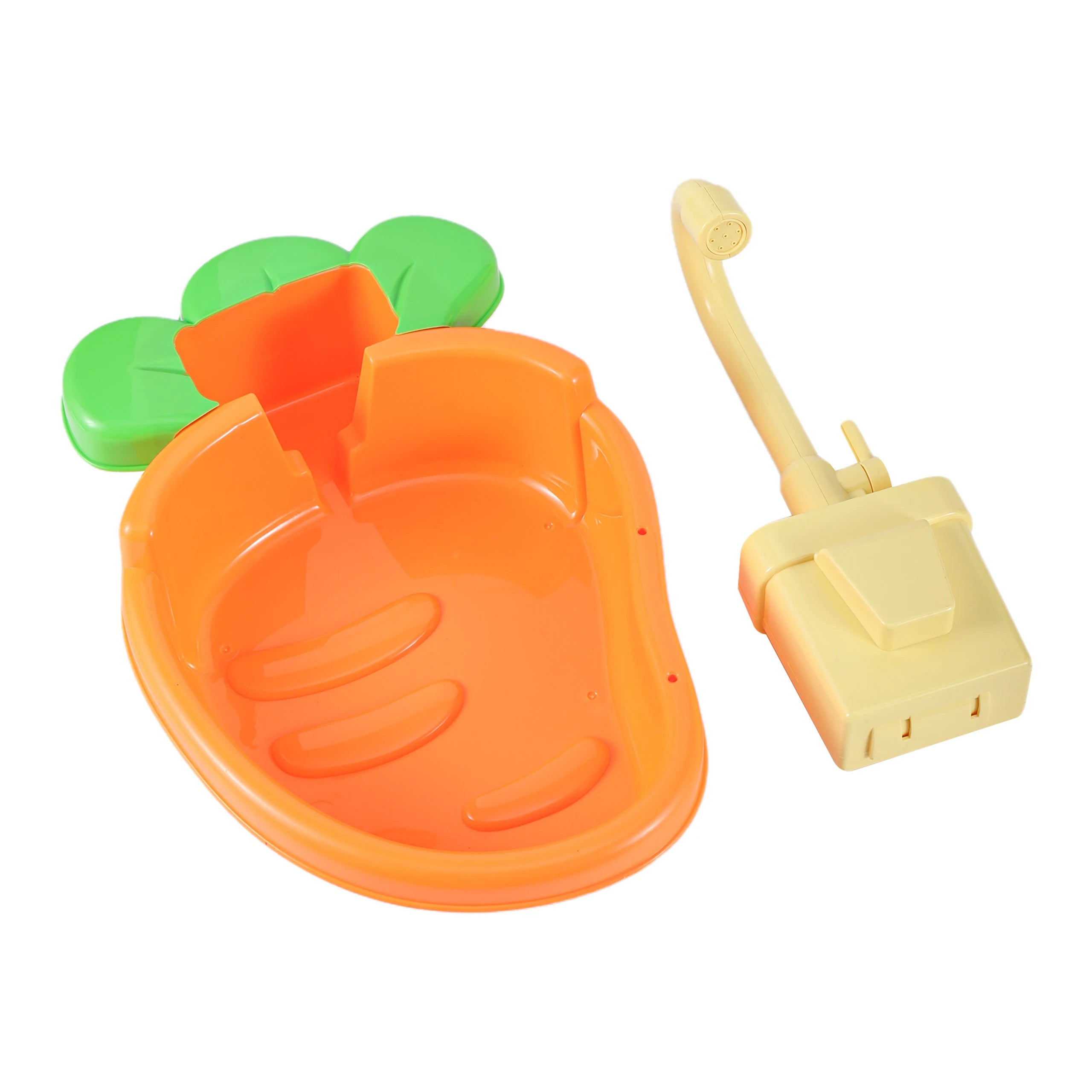 Parrot Perch & Shower Bath Basin — Bird Bath Accessory for Cages
