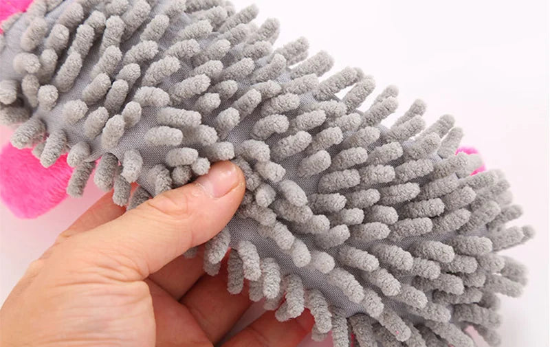 Durable Plush Squeaky Dog Toy — Animal Shape Chew Toy for Small Dogs