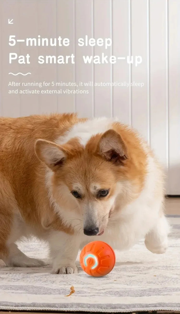 Electronic Moving Dog Toy Ball