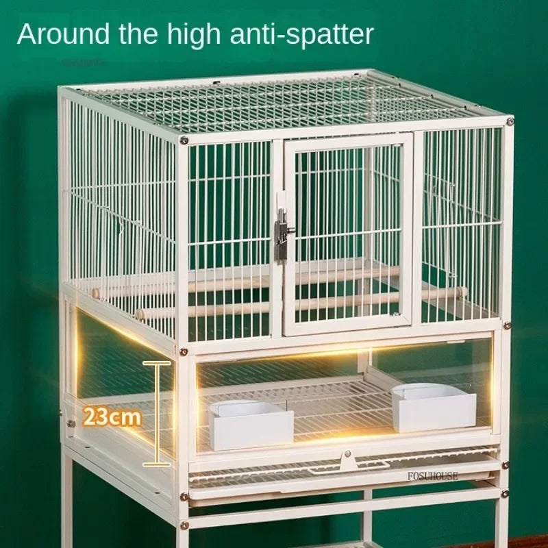 Multi-Layer Stacked Iron Bird Cage