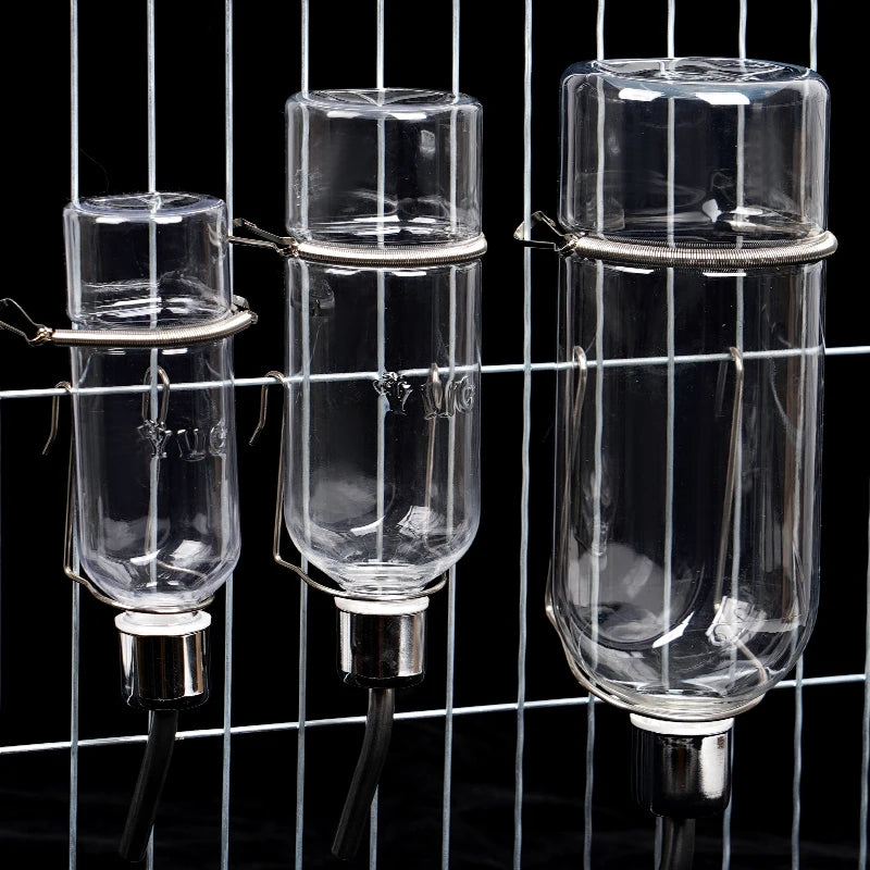 180/350/750ML Small Pet Water Bottle Dispenser for Cages