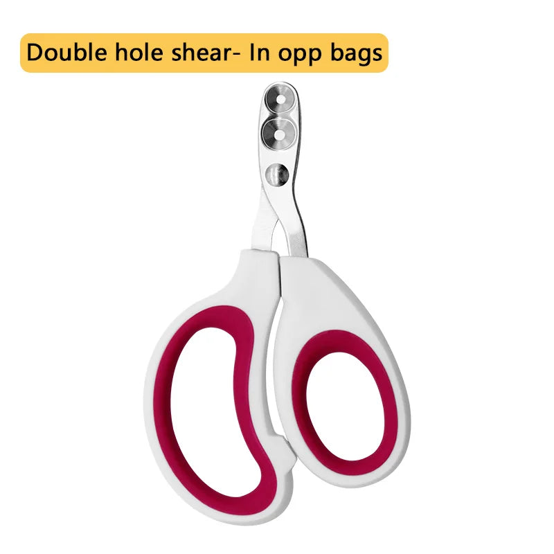 Professional Pet Nail Clippers – Grooming Scissors for Small Dogs & Cats