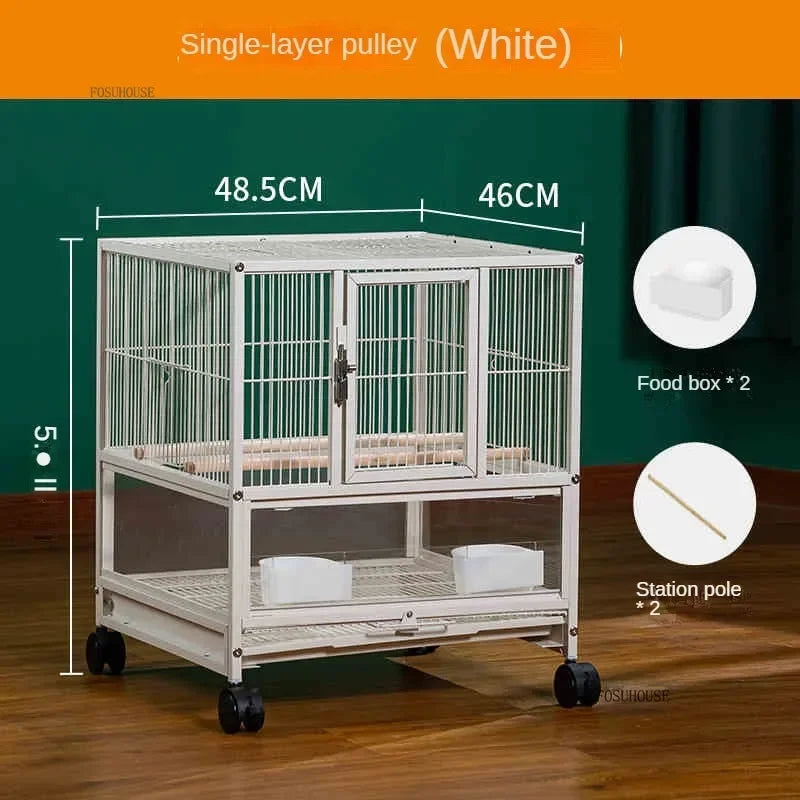 Multi-Layer Stacked Iron Bird Cage