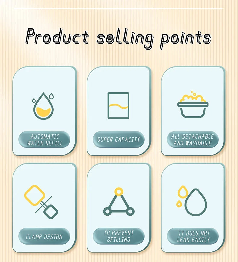 Automatic Hanging Pet Feeder with Water Bottle & Food Dispenser