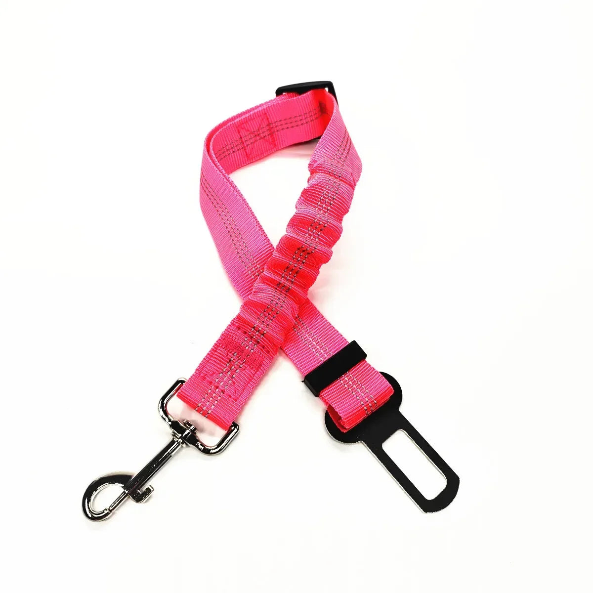 Adjustable Pet Car Seat Belt, Safety Harness Lead Clip for Dogs & Cats