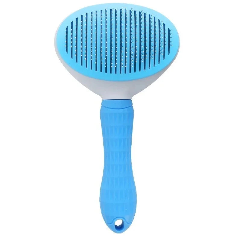 Self-Cleaning Pet Brush – Hair Remover & Grooming Comb for Dogs and Cats