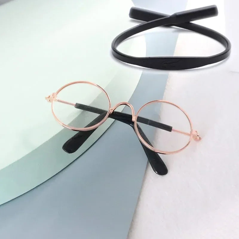 Cute Pet Sunglasses – UV Protection for Small Dogs, Cats & Photo Props