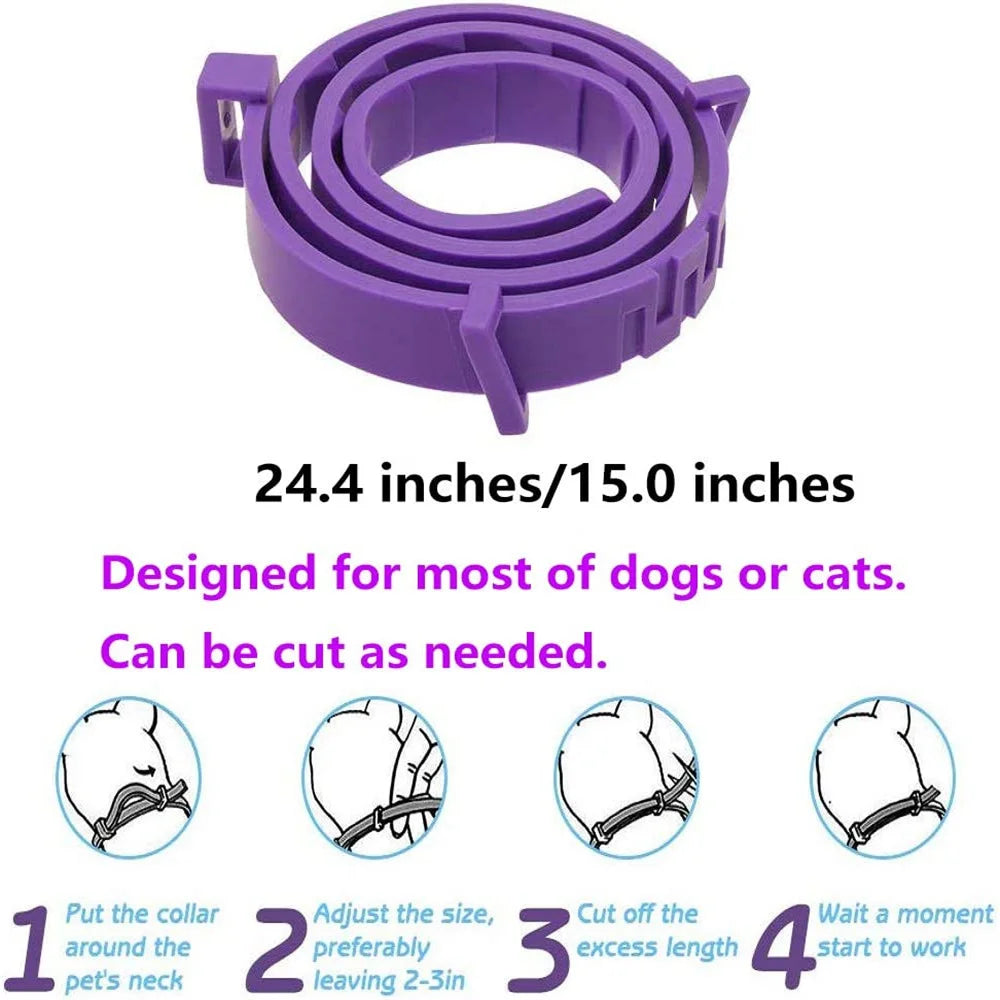 Adjustable Calming Collar for Cats & Dogs