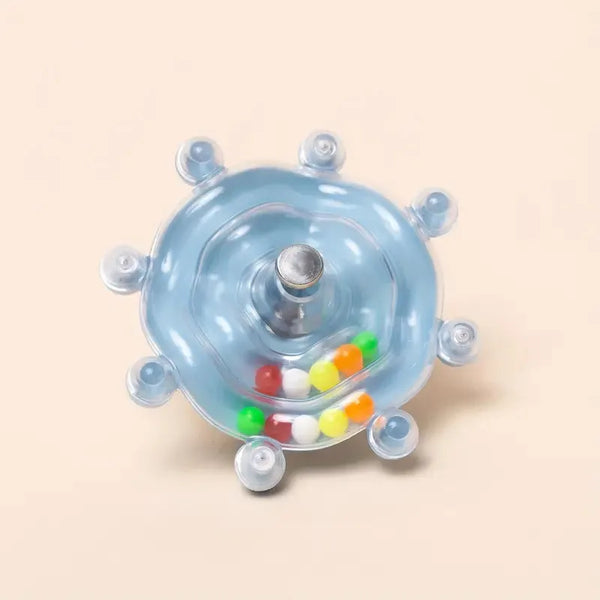 Interactive Rotating Parrot Treat Dispenser Toy — Bird Cage Mental Stimulation Toy