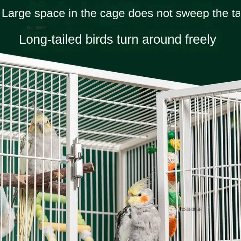 Multi-Layer Stacked Iron Bird Cage