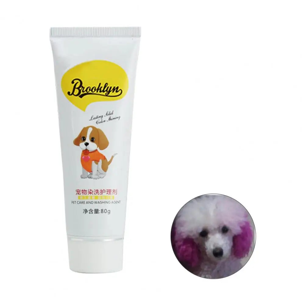 Colorful Non-Fading DIY Hair Color for Dogs & Cats