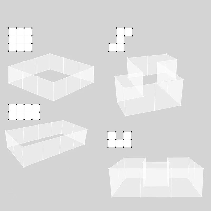 DIY Foldable Pet Playpen