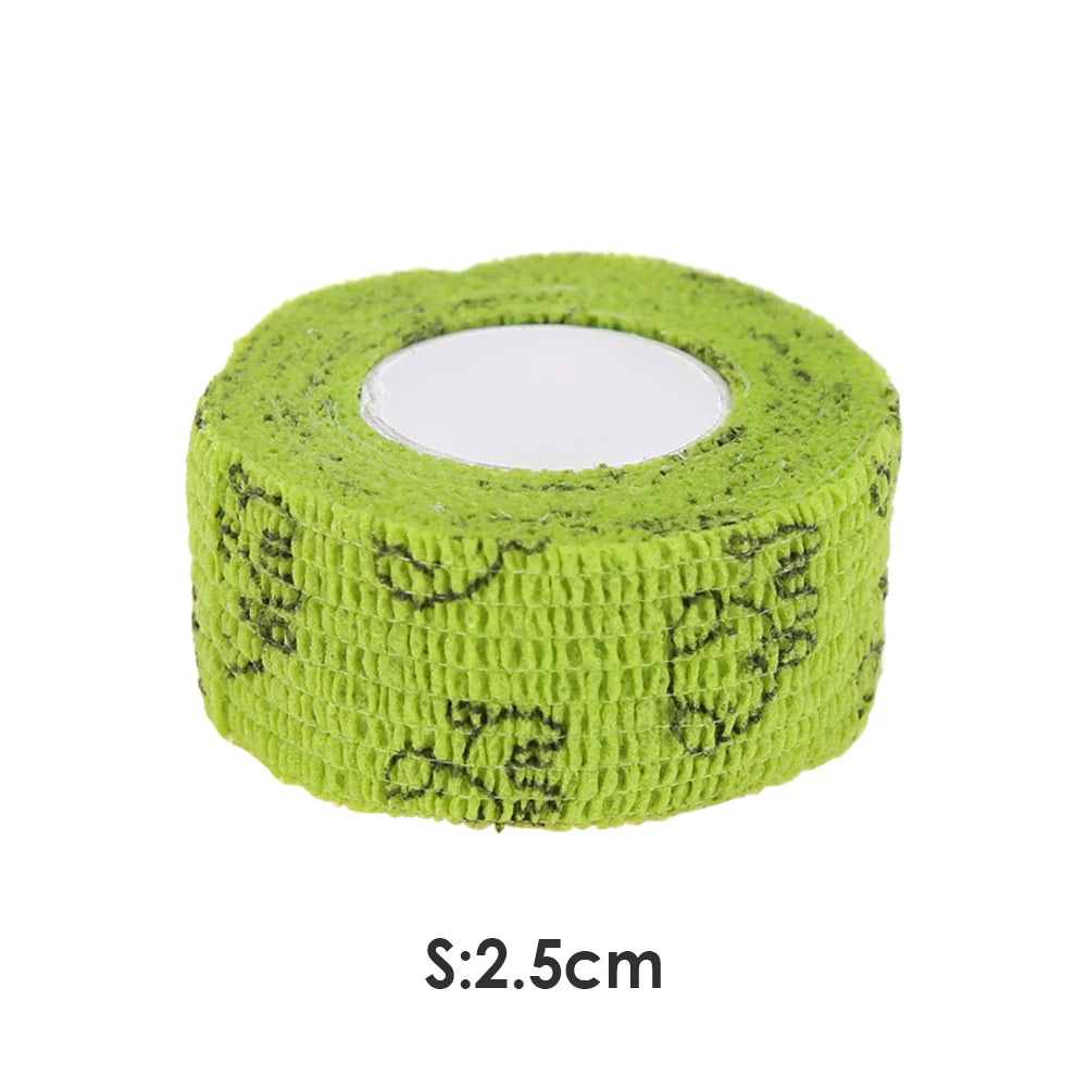 Pet Self-Adherent Elastic Bandage — Breathable, Non-Woven Wrap for Dogs & Cats
